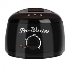 Воскоплав баночний Pro-Wax100 Black з терморегулятором (воскоплав для депіляції)