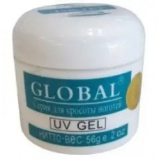 Однофазный UV гель для наращивания ногтей Global Fashion 28 г