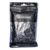 Воск пленочный в гранулах для депиляции, для воскоплава Hard Wax Beans 100 г Черный