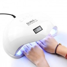 UV+LED Лампа для маникюра на две руки SUN 5 PRO 72W (лампа для ногтей)