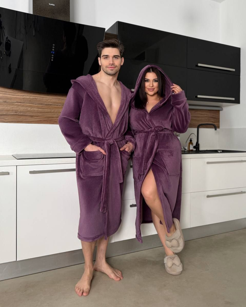 Теплі халати унісекс — затишок та тепло щодня