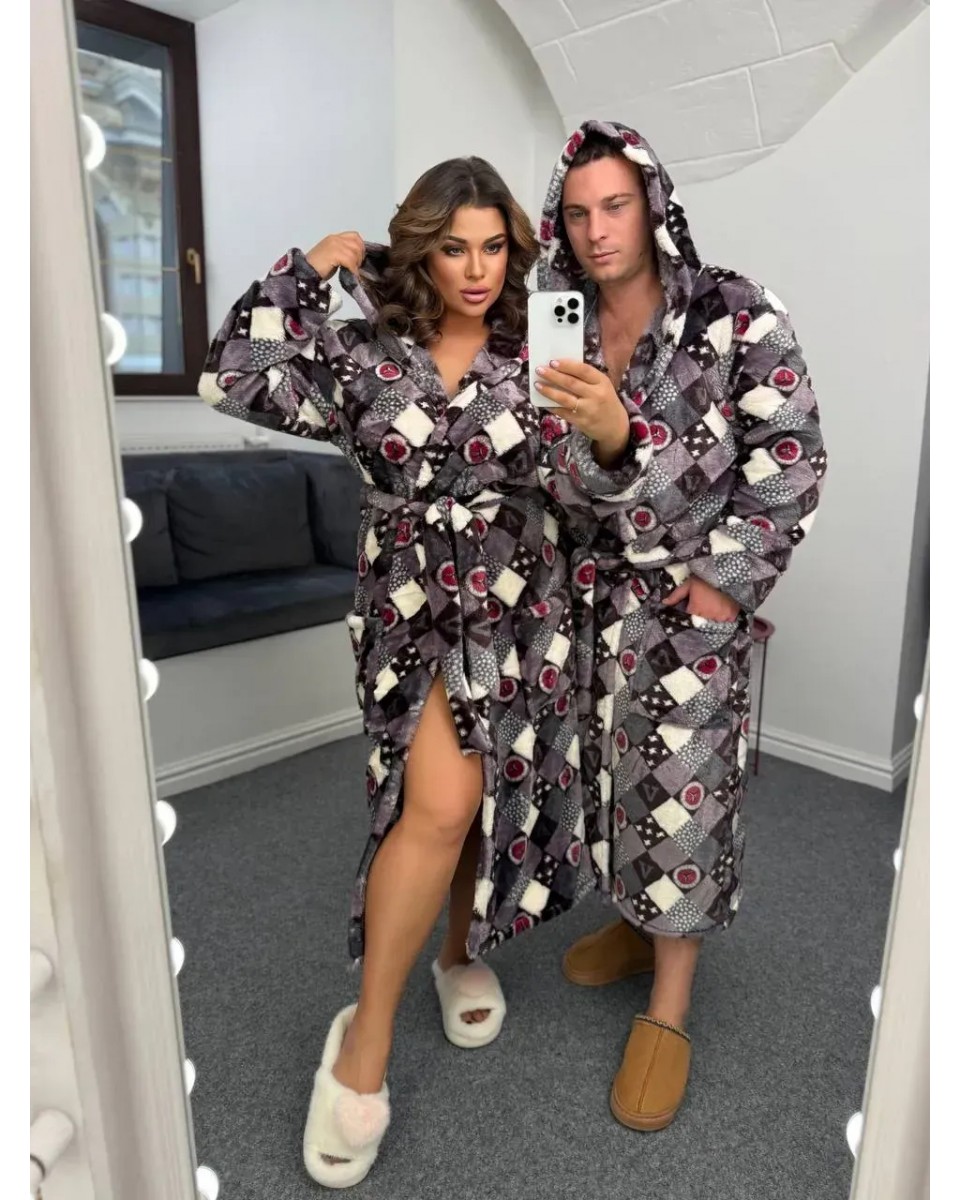 Стильный халат унисекс