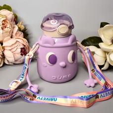 Милый детский термос-игрушка 500 ml Цвет: Сиреневый