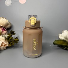Бутылка для напитков матоваяHello 800 мл Цвет: Коричневый