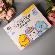 Ланч-бокс детский из нержавеющей стали Duck 1000 ml Цвет: Жёлтый