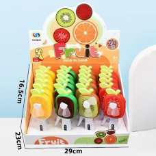 Детский портативный мини-вентилятор Фрукты / Fruit К-во 24 шт (цена указана за упаковку)