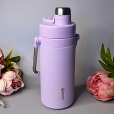 Вместительный термос 1300 ml Цвет: Сиреневый