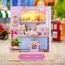 3D Румбокс Магазин солодощів DIY Dollhouse