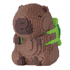 3D Конструктор Magic Blocks Капибара с рюкзаком Высота 24 см