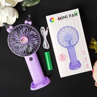 Детский портативный мини-вентилятор Куроми Цвет: Сиреневый