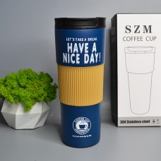 Термокухоль Have a nice day 600 ml Колір: Синій