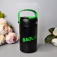 Термос с трубочкой 550 ml Цвет: Чёрный