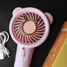 Дитячий портативний міні-вентилятор Cool Summer Колір: Бузковий