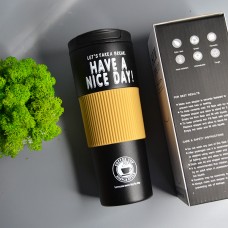 Термокухоль Have a nice day 600 ml Колір: Чорний