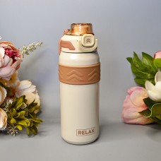 Термобутылка Relax 600 мл. Цвет: Бежевый