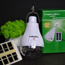 LED Лампа портативная с солнечной панелью