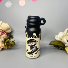 Дитячий термос Мультфільм 420 ml Колір: Чорно-білий