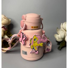 Детская термобутылка с трубочкой My Little Pony 600 ml Цвет: Розовый