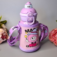 Дитячий термос з ремінцем Magic 500 ml Колір: Бузковий