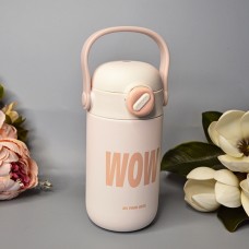 Минималистичный термос WOW 550 ml Цвет: Белый