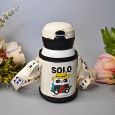Дитячий термос із чохлом Solo 500 ml Колір: Чорний-Білий