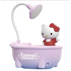 Настільна лампа для дітей у формі ванни (Hello Kitty) Фіолетовий