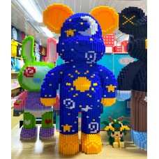 Конструктор Magic Blocks  у вигляді ведмедика Bearbrick Stars