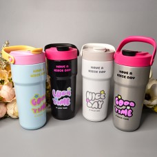 Термостакан Have a nice day 650 ml Цвет: Чёрный