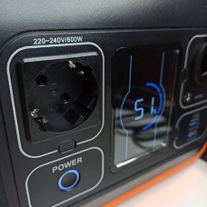 Комплект: Портативная зарядная станция 600W+Солнечная панель OUPES/портативная солнечная зарядка 100W