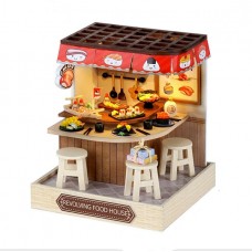 3D Румбокс Суши-бар DIY Dollhouse
