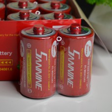 Батарейки SANNINE R20 D 0% mercury