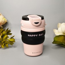 Термостакан Happy Day 350 мл. Цвет: Розовый