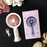 Дитячий портативний міні-вентилятор Hello Колір: Білий