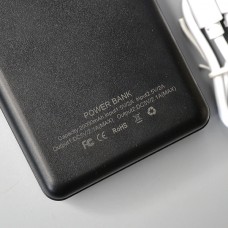 Компактний павербанк 20 000 mah Колір: Чорний