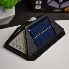 Вуличний ліхтар на сонячній батареї із датчиком руху Solar Wall Lamp
