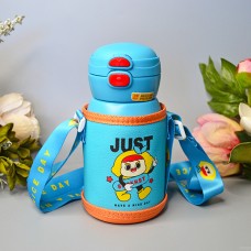 Дитячий термос із чохлом Just 500 ml Колір: Блакитний