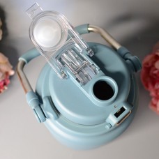 Вместительный термос 1500 ml Цвет: Голубой