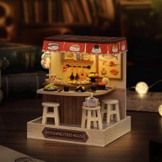 3D Румбокс Суши-бар DIY Dollhouse