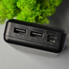 Компактний павербанк 20 000 mah Колір: Чорний