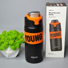 Спортивная термобутылка 550 ml Цвет: Чёрный