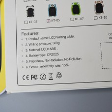 Планшет дитячий кольоровий LCD для малювання 8.5 Зайчик Колір: Рожевий