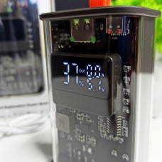 Мощный PD Power Bank 20000 mAh с LED индикатором 3 цвета