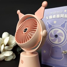 Детский настольный мини-вентилятор Куроми Цвет: Розовый