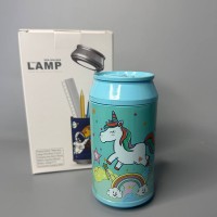 Детская лампа настольная (Единорог) Голубой