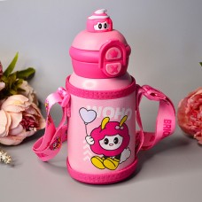 Дитячий термос з ремінцем Magic 500 ml Колір: Рожевий