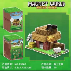 Магнітний конструктор блоковий у стилі Minecraft