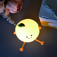 Ночной LED светильник силиконовый Груша c аккумулятором