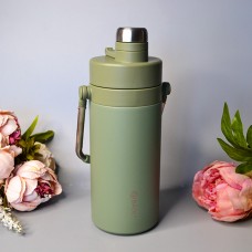 Вместительный термос 1300 ml Цвет: Хаки