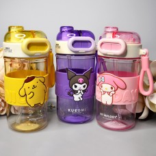 Детская бутылка для питья с трубочкой PomPomPurin Цвет: Жёлтый