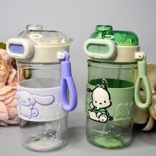 Детская бутылка для питья с трубочкой Cinnamoroll Цвет: Белый